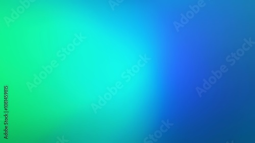 Green, cyan and blue colors spectrum blurred gradient animation. Soft abstract background