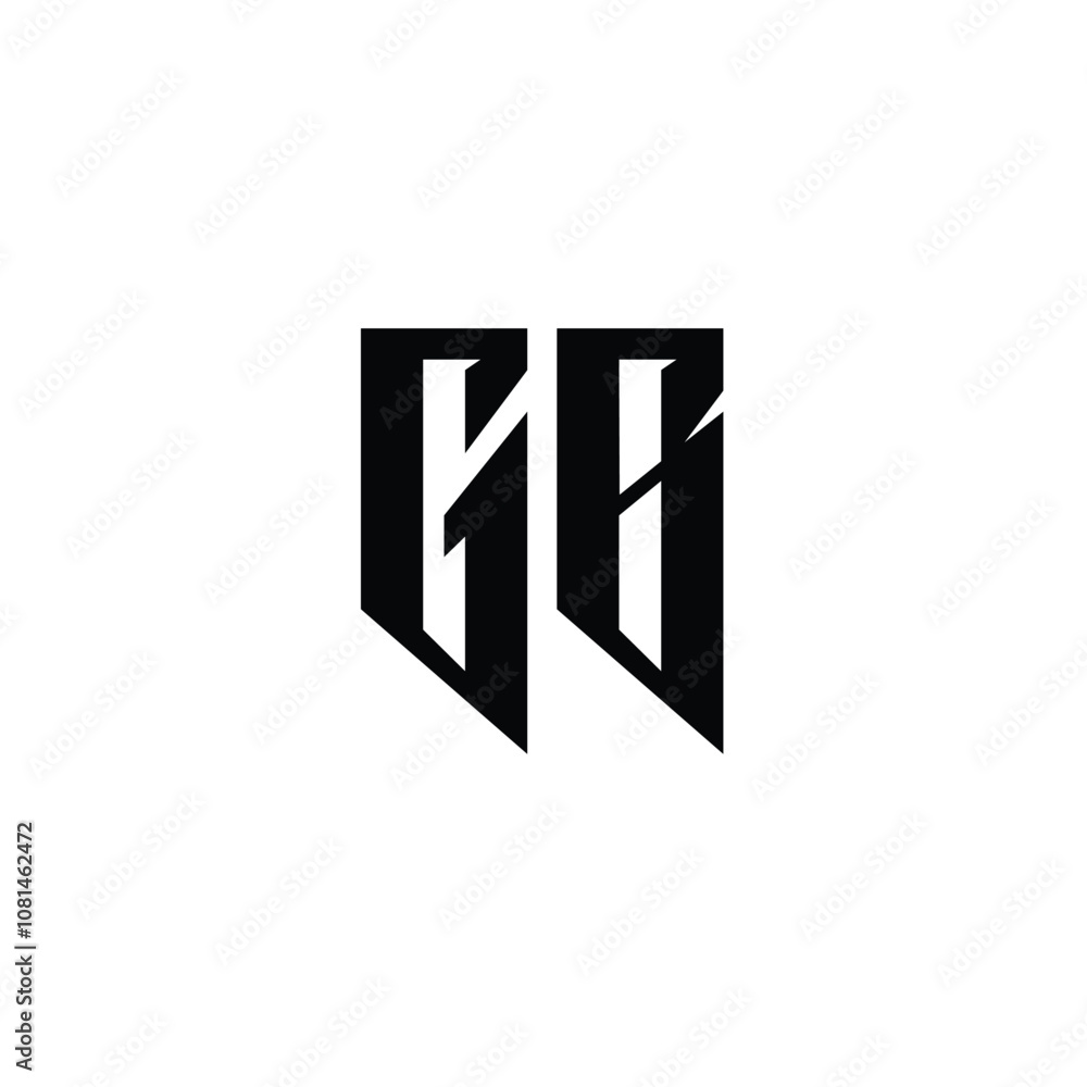 GB monogram logo design letter text name symbol monochrome logotype alphabet character simple logo GB monogram logo design letter text name symbol monochrome logotype alphabet character simple logo