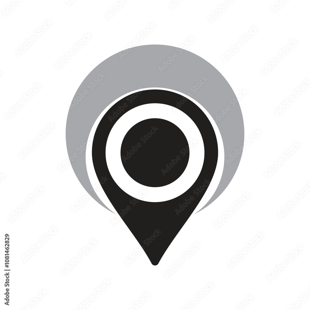 Location point Logo template Location point Logo template