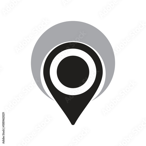 Free Download Location point Logo template - GFXLoad
