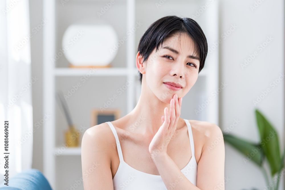若い女性のビューティー 若い女性のビューティー