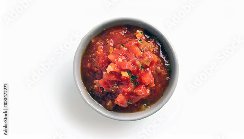 Bowl of Homemade Salsa photo