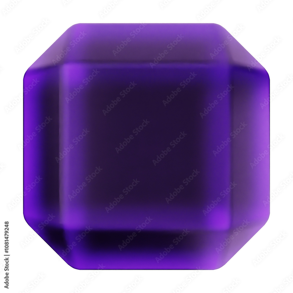3d geometric glass dark purple color 3d geometric glass dark purple color