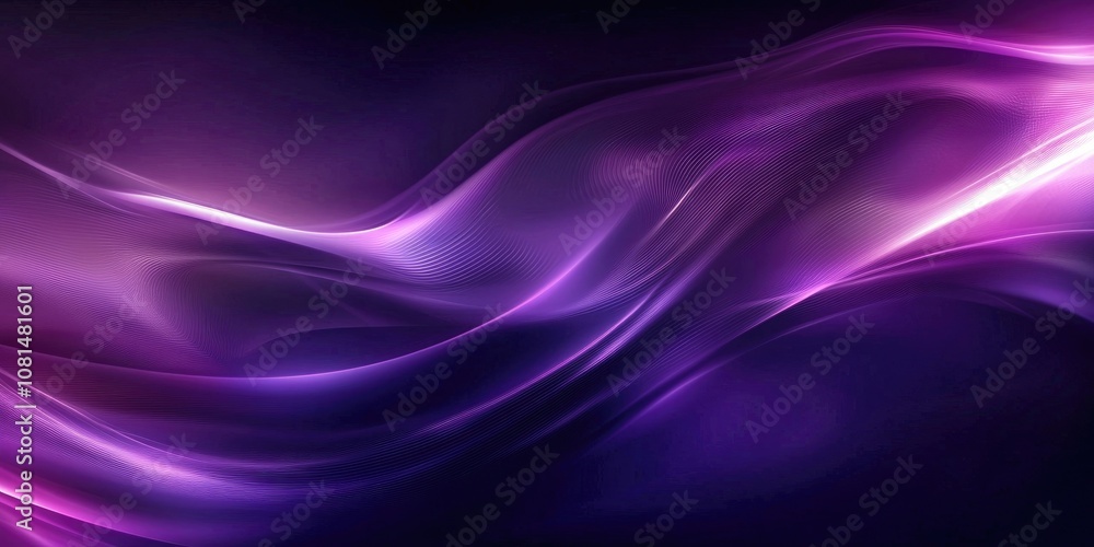 Abstract purple background with colorful gradient waves and glowing light effects, creating an elegant wallpaper for design projects Abstract purple background with colorful gradient waves and glowing light effects, creating an elegant wallpaper for design projects