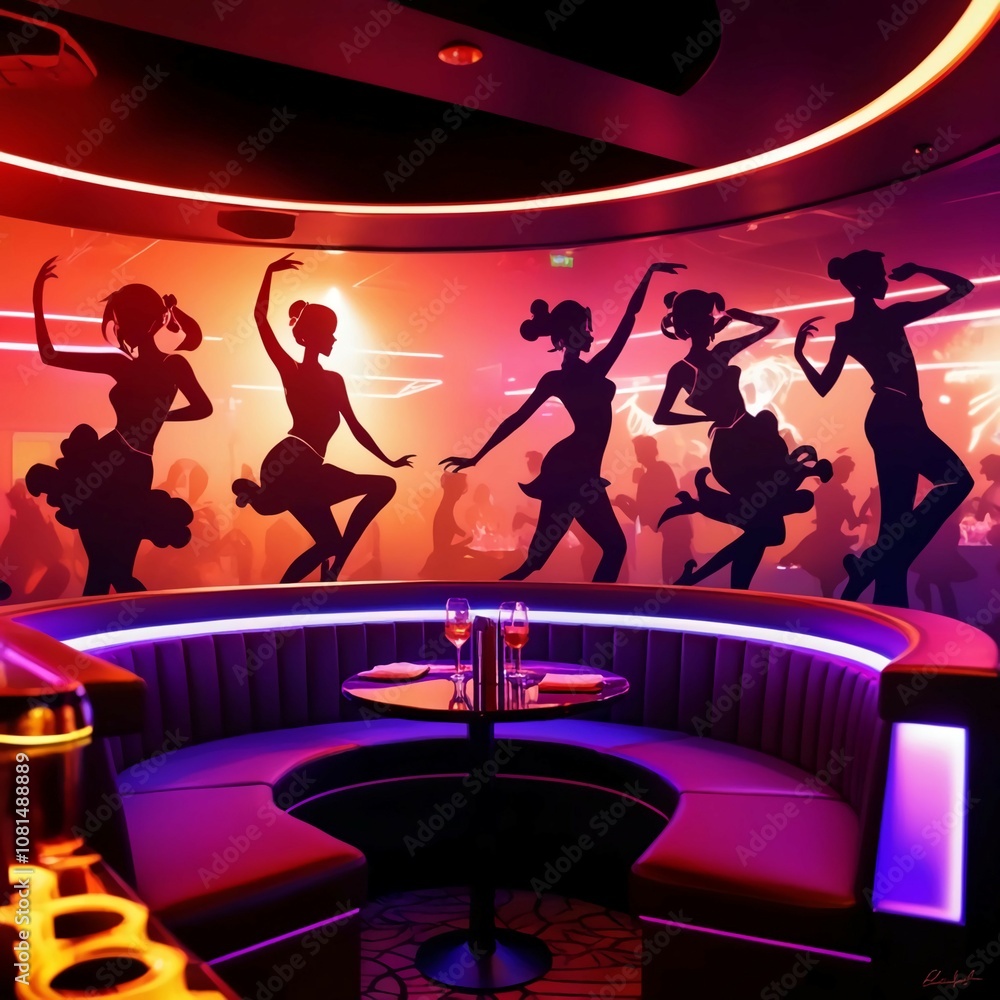people dancing in the nightclub people dancing in the nightclub