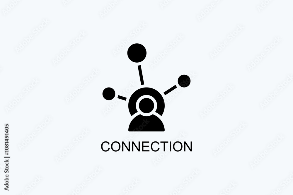 Connection Vector Icon Or Logo Illustration Connection Vector Icon Or Logo Illustration