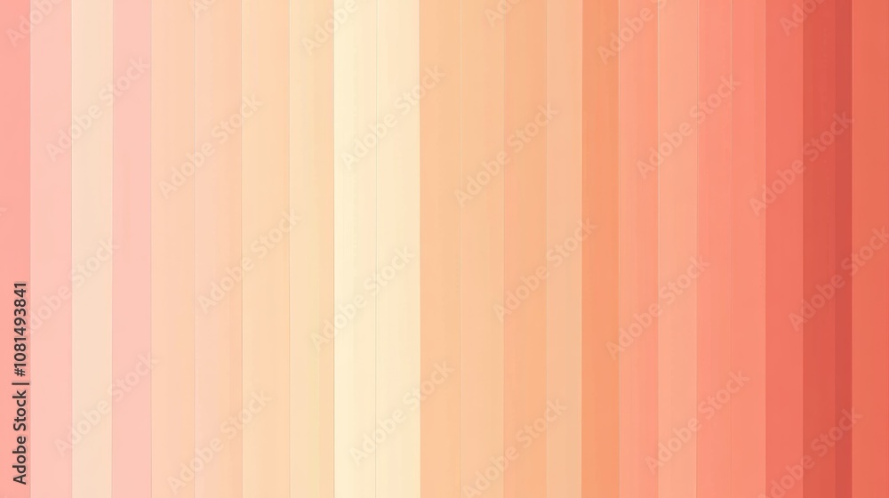 Harmonious Coral Gold and Blush Pink Gradient Harmonious Coral Gold and Blush Pink Gradient