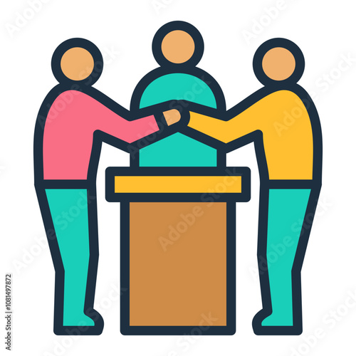 Conflict Resolution Icon