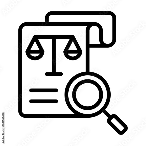 Legal Research Icon