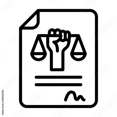 Power Of Attorney Icon
