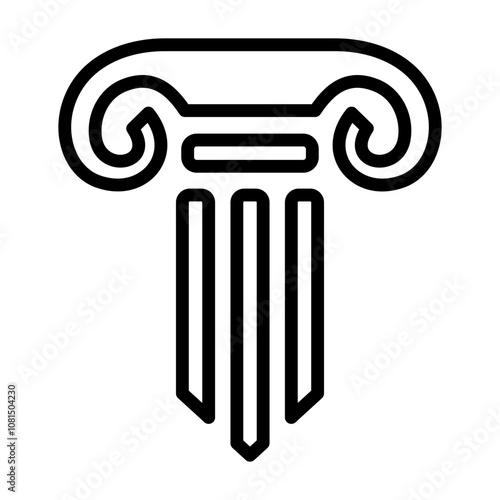 Law Pillars Icon