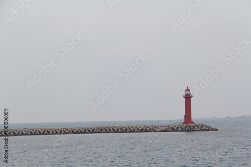 lighthouse on the pier photo