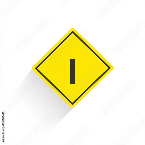 Free Download 2408_056.A simple vector icon illustration depicting of junk bond paper forming  high-yield road sign, representing  risky debt, at center for a website isolated white background - GFXLoad