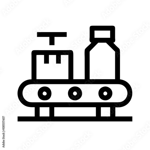 Manufacturing Process Pictogram