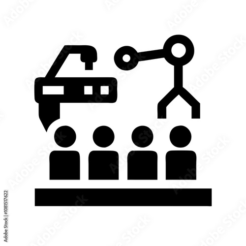 Manufacturing Process Pictogram