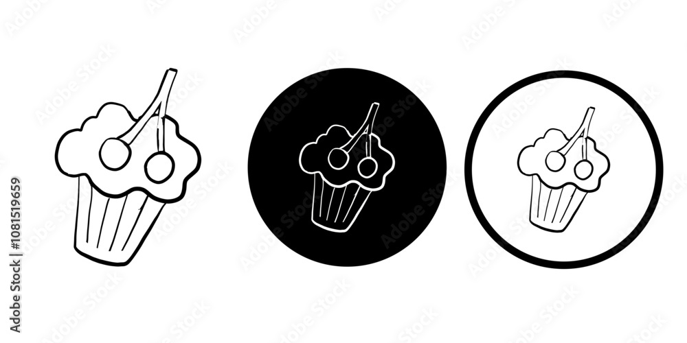 Happy birthday vectors icon set Happy birthday vectors icon set