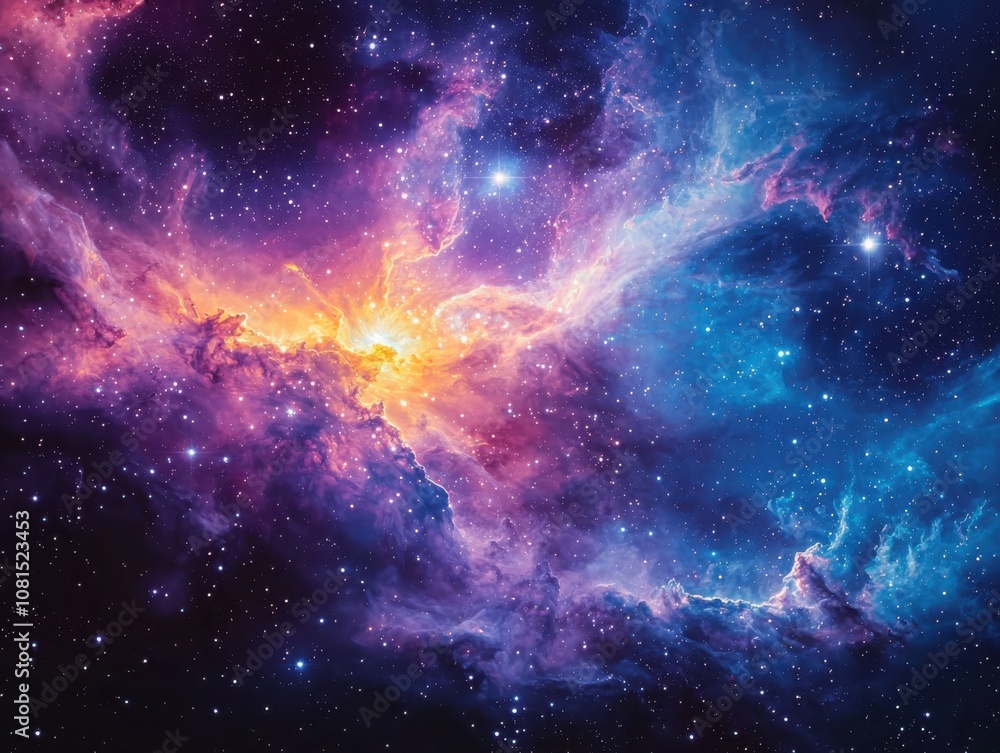 Explore the mystical and vibrant nebula scene with deep space clouds that inspire wonder Explore the mystical and vibrant nebula scene with deep space clouds that inspire wonder