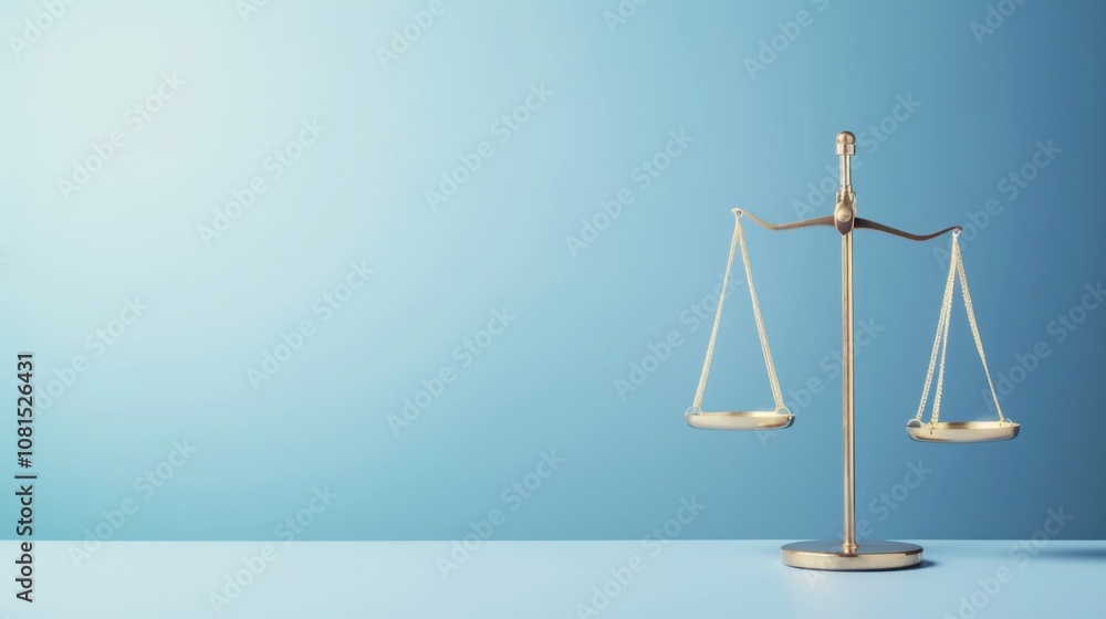 A symbolic image of equity, showing a scale with equal-sized weights balanced perfectly, Representing fairness and equal opportunity A symbolic image of equity, showing a scale with equal-sized weights balanced perfectly, Representing fairness and equal opportunity