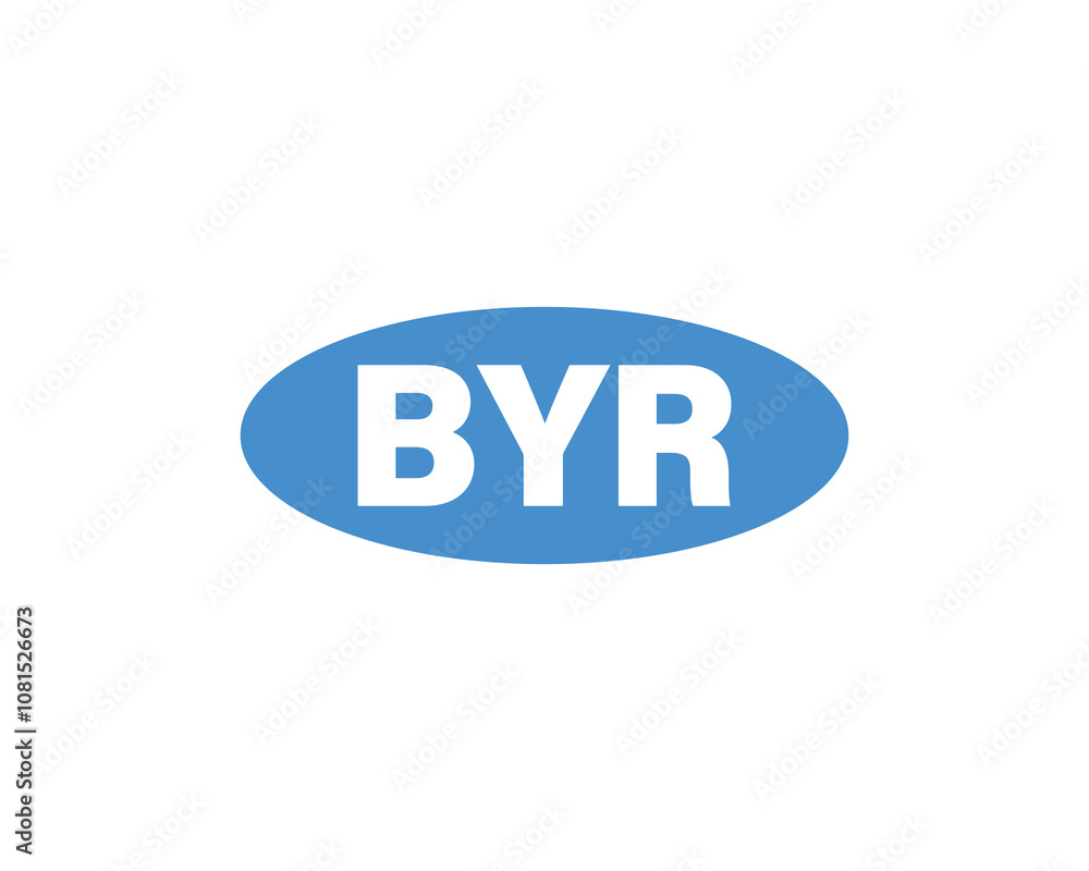 BYR logo design vector template. BYR BYR logo design vector template. BYR