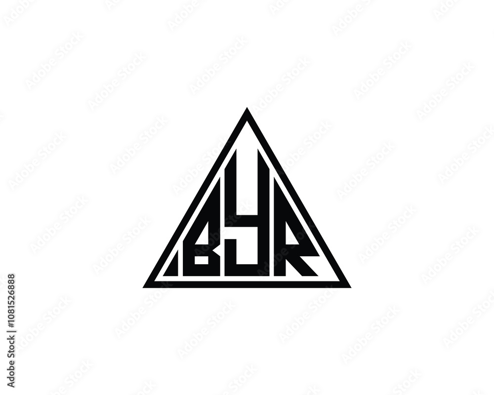 BYR logo design vector template. BYR BYR logo design vector template. BYR