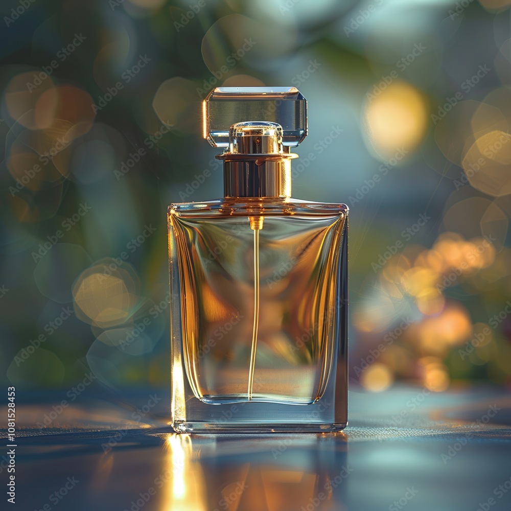 Macro Photography of Elegant Perfume Bottle Resting on Beautiful Stand Macro Photography of Elegant Perfume Bottle Resting on Beautiful Stand