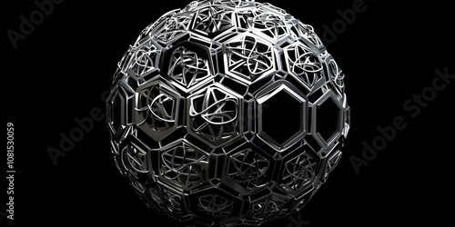 Fototapeta Naklejka Na Ścianę i Meble -  3d render background. Displacement surface