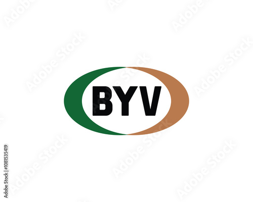 BYV Logo design vector template. BYV