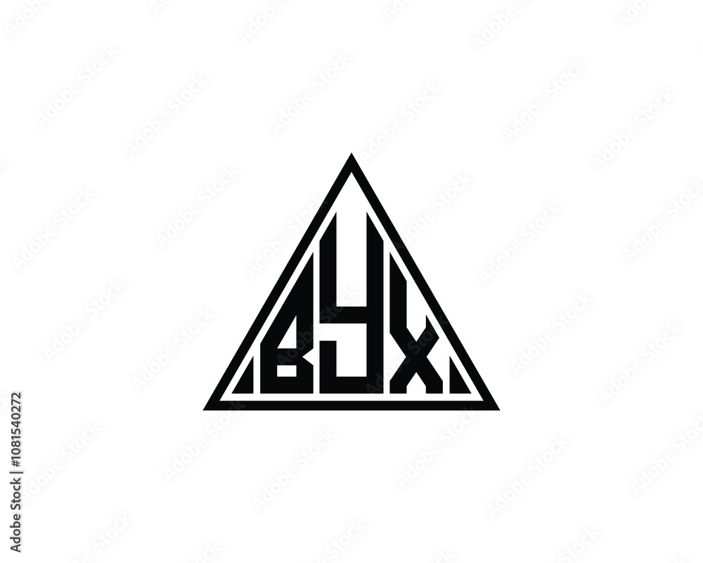 BYX Logo design vector template. BYX BYX Logo design vector template. BYX
