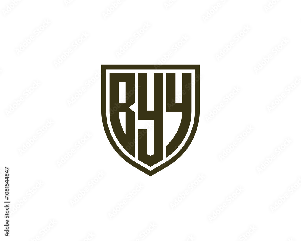 BYY Logo design vector template. BYY BYY Logo design vector template. BYY