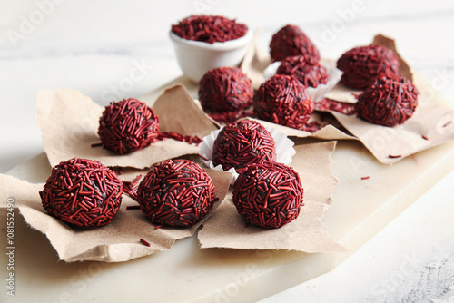 Delicious chocolate truffle...