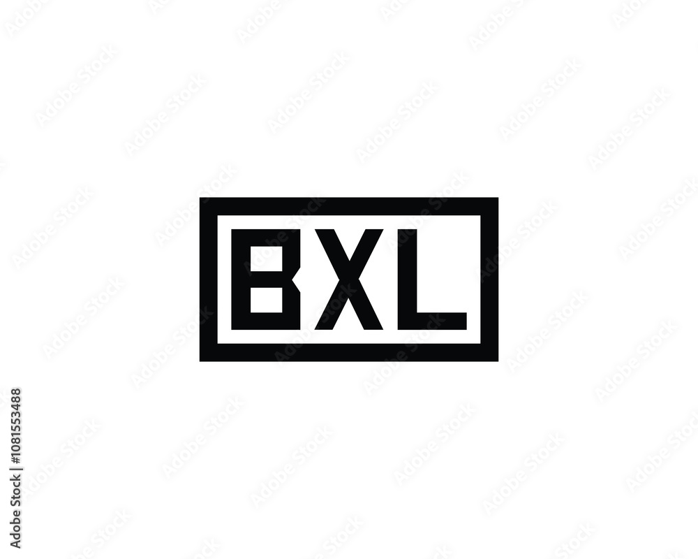 B X L Logo design vector template. B X L B X L Logo design vector template. B X L