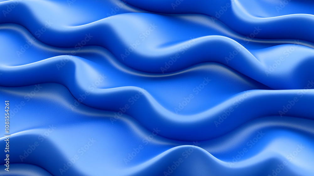 Abstract blue wavy background. Abstract blue wavy background.