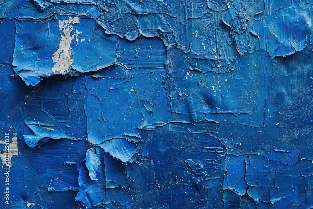 Obraz premium abstract blue wall
