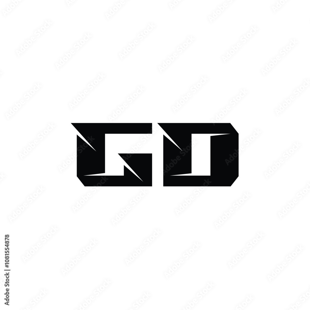 GD monogram logo design letter text name symbol monochrome logotype alphabet character simple logo GD monogram logo design letter text name symbol monochrome logotype alphabet character simple logo