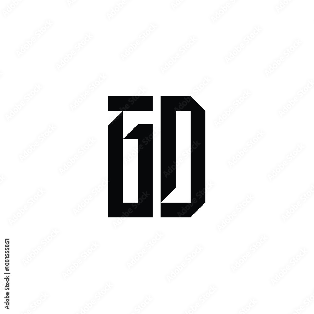 GD monogram logo design letter text name symbol monochrome logotype alphabet character simple logo GD monogram logo design letter text name symbol monochrome logotype alphabet character simple logo