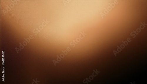 Abstract background, Sepia and Shadow gradient background with light leak and grainy texture.