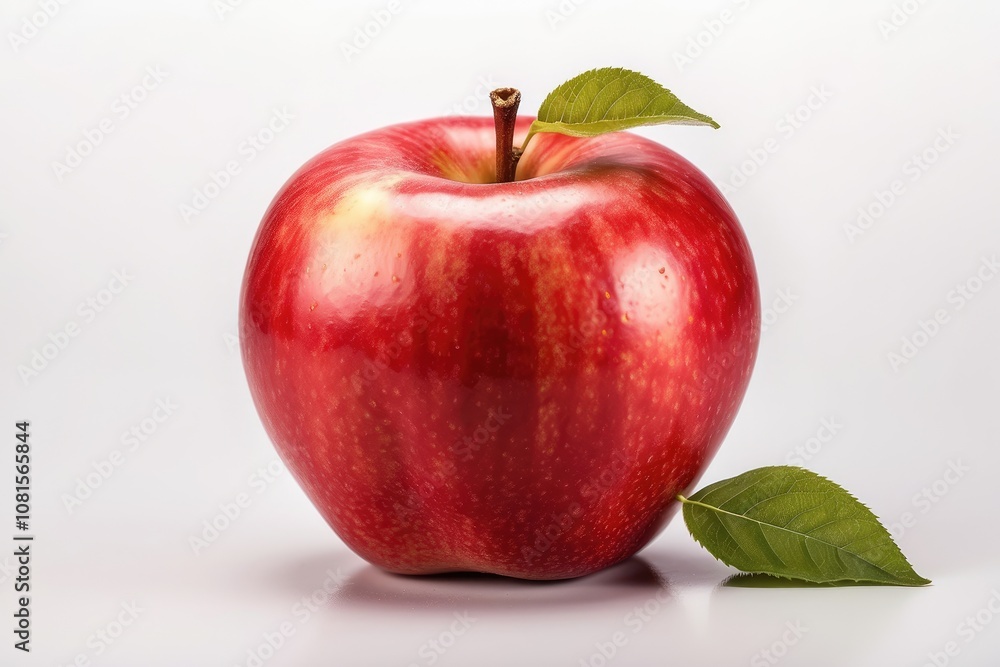 Gala apple with cut in half isolated on white background. Clipping path. Gala apple with cut in half isolated on white background. Clipping path.
