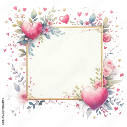 Valentine frame image