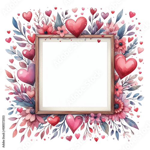 Valentine frame image