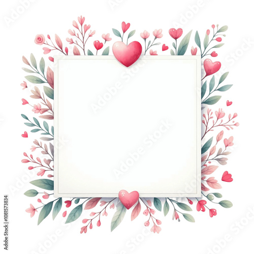Valentine frame image