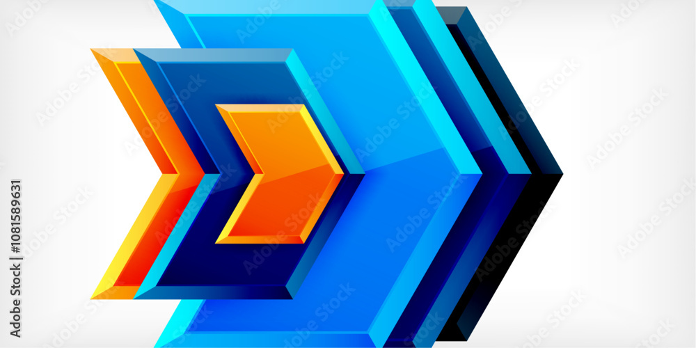 Technology dynamic arrow geometric background. Vector Illustration For Wallpaper, Banner, Background, Card, Book Illustration, landing page Technology dynamic arrow geometric background. Vector Illustration For Wallpaper, Banner, Background, Card, Book Illustration, landing page