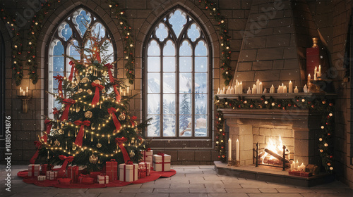 Christmas Background Backdrop Luxury 