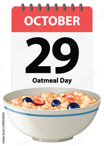 Celebrating Oatmeal Day on October 29 photo