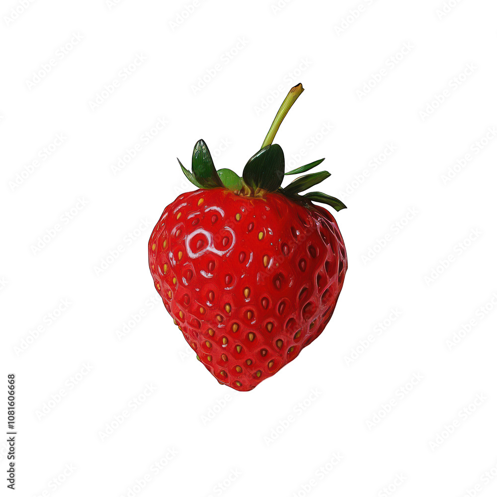 Strawberry isolated on transparent background Strawberry isolated on transparent background