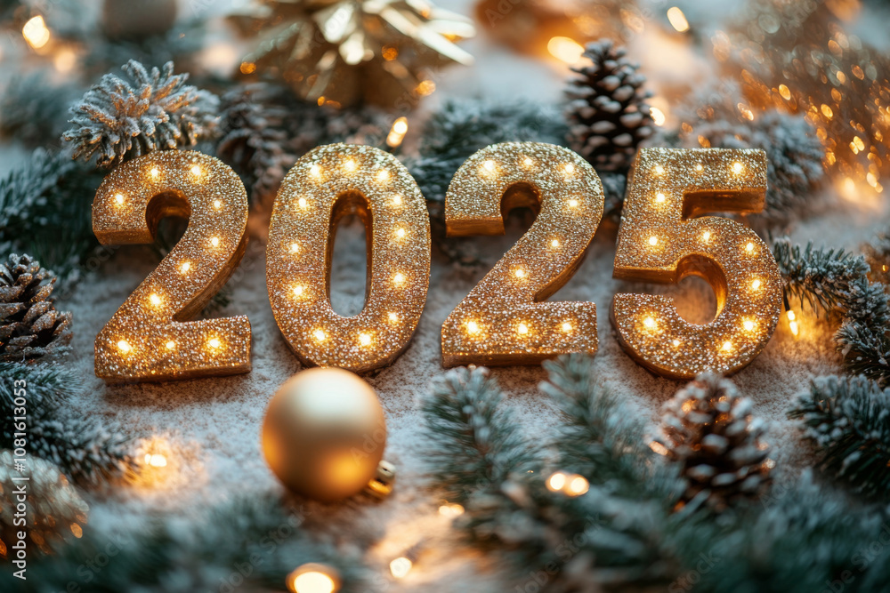 New Year's Eve 2025 party event celebration. Holiday greeting card New Year's Eve 2025 party event celebration. Holiday greeting card