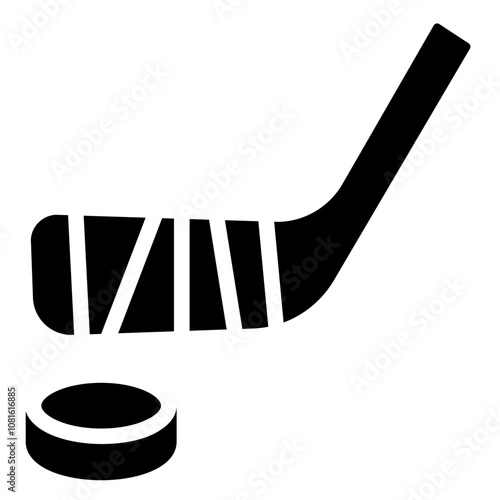 ice hockey Solid icon