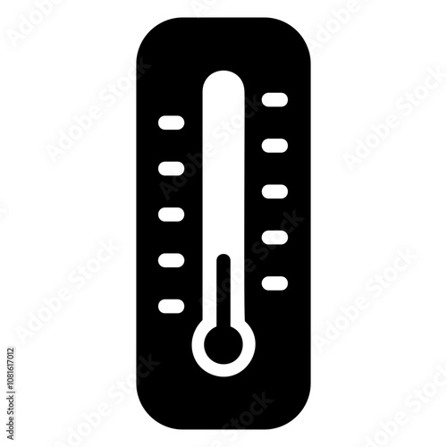 thermometer Solid icon