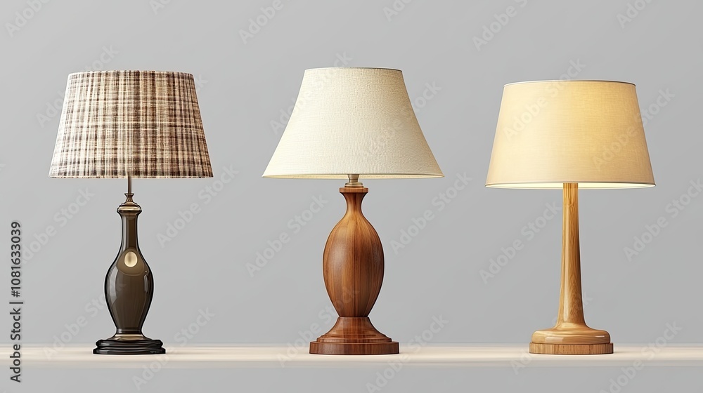 Isolated full-length front view of table lamps on a transparency background --ar 16:9 --style raw --stylize 250 --v 6.1 Job ID: 22fff45d-f5f4-4a1c-aee4-07ae24df6431 Isolated full-length front view of table lamps on a transparency background --ar 16:9 --style raw --stylize 250 --v 6.1 Job ID: 22fff45d-f5f4-4a1c-aee4-07ae24df6431