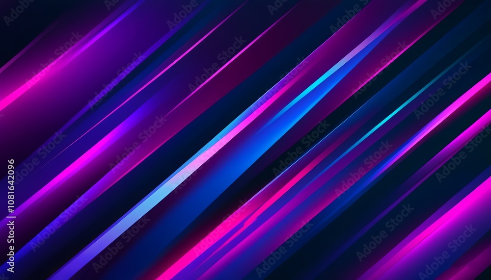 Diagonal Lines Background with Vibrant Neon Tones. Created with Generative AI Technology Diagonal Lines Background with Vibrant Neon Tones. Created with Generative AI Technology