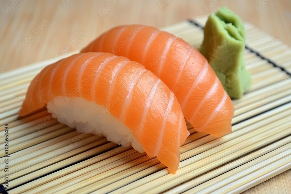 Sushi preparation japan food photography culinary art close-up view japanese cuisine Sushi preparation japan food photography culinary art close-up view japanese cuisine